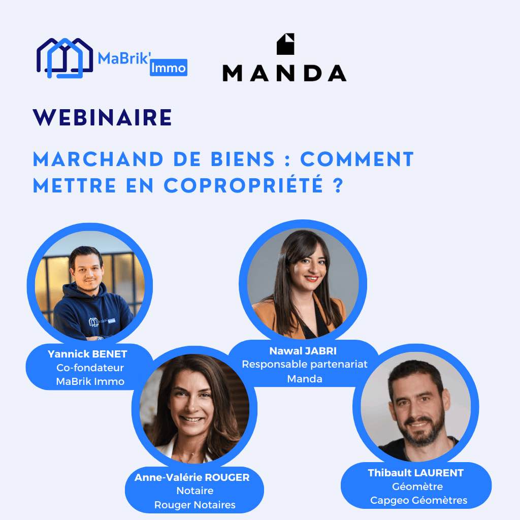 marchand de biens : étape mise en copro