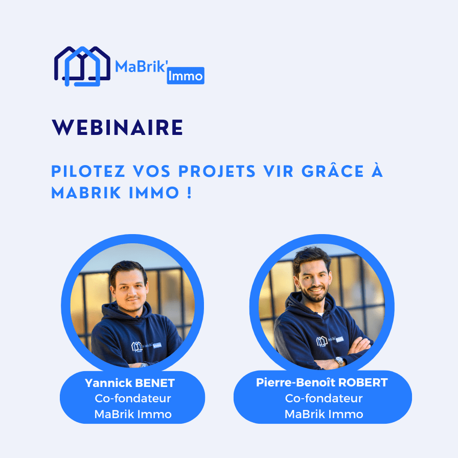 Projets VIR immobilier MaBrik Immo