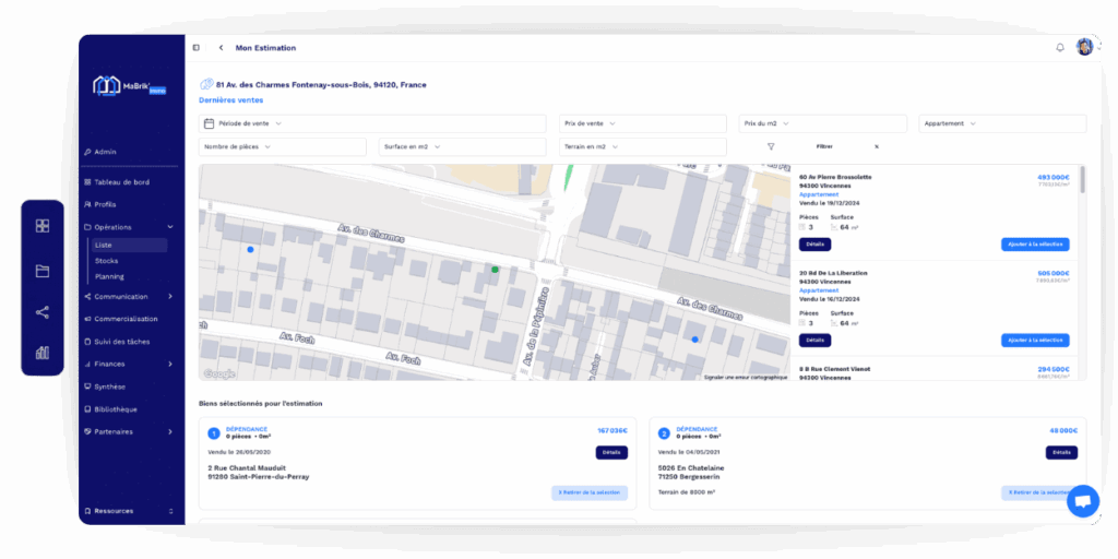 Estimation immobilière mabrik immo