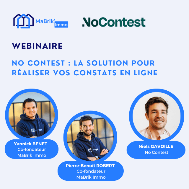 Webinaire no constest | constats marchands de biens immobilier