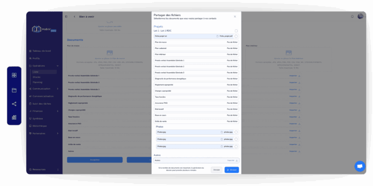 envoi auto mails logiciel de gestion MaBrik Immo